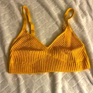 Mustard yellow top from WILD FABLE